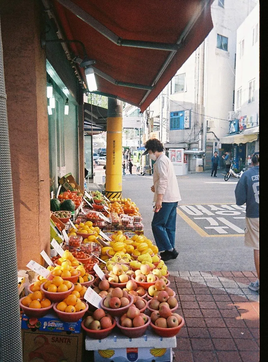 Fruit shopping